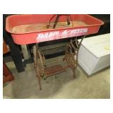 UNIQUE RADIOFLYER WAGON TOP WITH SEWING MACHINE