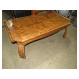 ORIENTAL STYLE WOOD COFFEE CENTER TABLE