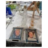 VINTAGE MERMAID BOTTLE AND PHOTO FRAMES