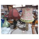 PAIR OF DECORATIVE TABLE LAMPS