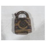 VTG YALE & TOWLE CLOVER BRASS LOCK