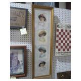 GOLD ORANATE FRAMED VICTORIAN YARD LONG