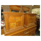 PAIR OF PREFERRED EDITIONS 2 DRAWER NIGHTSTANDS