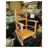 CHILDS WOOD ROCKER