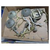 VINTAGE CHANDELIER REPLACEMENT PARTS SET