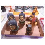 EGYPTIAN THEMED DECORATIVE FIGURINES