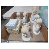 PRECIOUS MOMENTS PORCELAIN FIGURINES COLLECTION