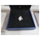 STERLING 925 VINTAGE BUTTERFY WING RING