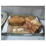 COLL. WOOD HOUSES & MISC