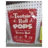 METAL TOOSIE ROLL POP ADV. SIGN