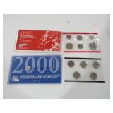 2000&2005 P&D UNC US MINT SETS