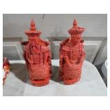RESIN ORIENTAL COUPLE