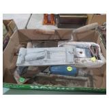 ASSORTED MASONRY TOOLS AND SANDING BLOCK SET