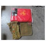 BOY SCOUTS COLLECTIBLE PATCH BLANKET AND SASH LOT