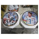 DAN MARINO MIAMI DOLPHINS COLLECTIBLE PLATES