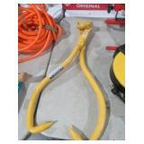 HEAVY DUTY METAL LOG SKIDDING TONGS