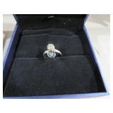 STERLING 925 SIAM WRAP RING