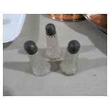(3) STERLING 925 S&P SHAKERS