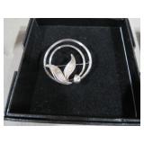 STERLING 925 MIC CENTURY BROACH