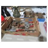 ASSORTED METAL TOGGLE CLAMPS AND HAND TOOLS