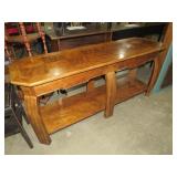 WOOD ENTRY/SOFA TABLE