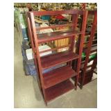 FOLDING WOOD BOOK SHELF