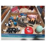 COLLECTION OF ASSORTED ORNAMENTAL ANIMAL FIGURES