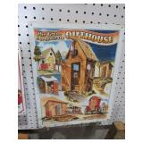 METAL AMEIRCAN OUT HOUSE ADV. SIGN