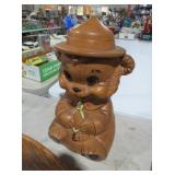 VINTAGE SMOKEY BEAR COOKIE JAR