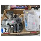 ELECTRICAL BOX AND HARDWARE ASSORTMENT