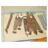 VINTAGE METAL MANUAL CAN OPENER COLLECTION