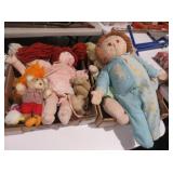 COLLECTION OF SOFT BODY DOLLS AND PLUSH TOYS