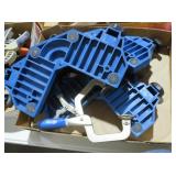 KREG CORNER CLAMP AND WOODWORKING CLAMP SET