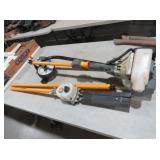 GAS POWERED POLE SAW AND TRIMMER COMBO