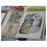 VINTAGE LADIES HOME JOURNAL AND EPHEMERA LOT