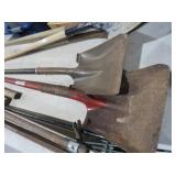 SET OF MULTI-PURPOSE HAND SHOVELS AND TOOLS