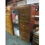 ANTIQUE WATERFALL CHEST & WARDROBE