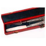 GEORGIAN STERLING CHILDS FLATWARE SET