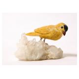 CARVED GOLDFINCH