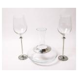 ROYAL SELANGOR PEWTER DECANTER SET