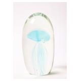 BLOWN GLASS PAPERWEIGHT