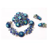 RHINESTONE DEMI PARURE SET