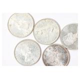 CANADIAN SILVER DOLLARS