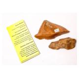 EARLY ARCHAIC STONE BLADES