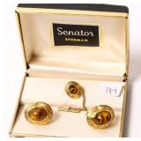 SHERMAN SENATOR CUFFLINKS