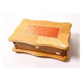 ARTISAN MARQUETRY DOCUMENT BOX