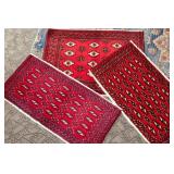 THREE SMALL CARPETS