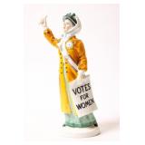 ROYAL DOULTON SUFFRAGETTE FIGURE