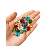 SWAROVSKI CRYSTAL RIVOLI GEM LOT