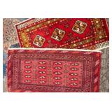 TWO SMALL CARPETS